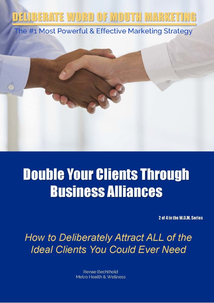 Double Your Client Through Business Alliances